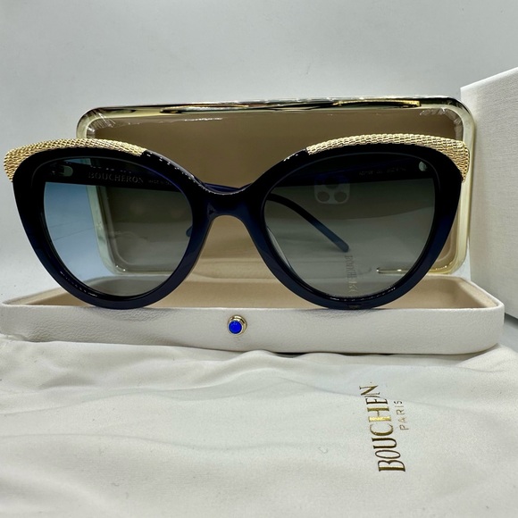 🏆Boucheron 18K Gold Plated BC0116S-002 !Made In Italy ! - Picture 2 of 16